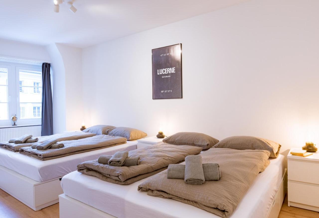 Hitrental Zur Metzgern Apartments Lucern Exteriér fotografie