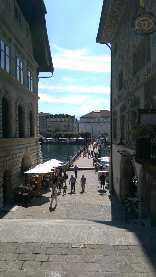 Hitrental Zur Metzgern Apartments Lucern Exteriér fotografie